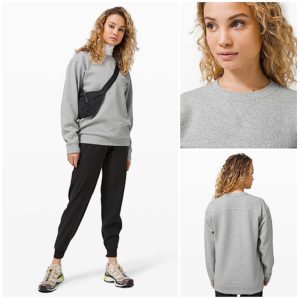 NWOT Lululemon All Yours Crew *Bubble Dot